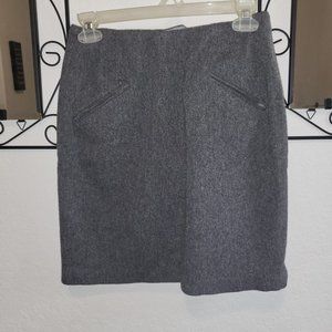Wool Mini Skirt